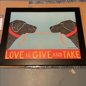 Framed Love poster 26x32